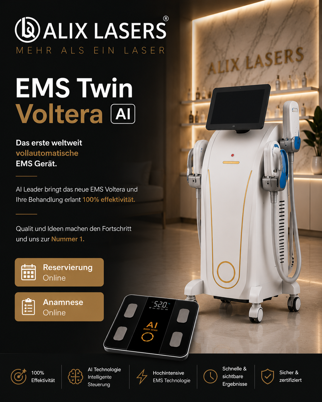 Alix EMS Twin Voltera AI – Detailansicht 5